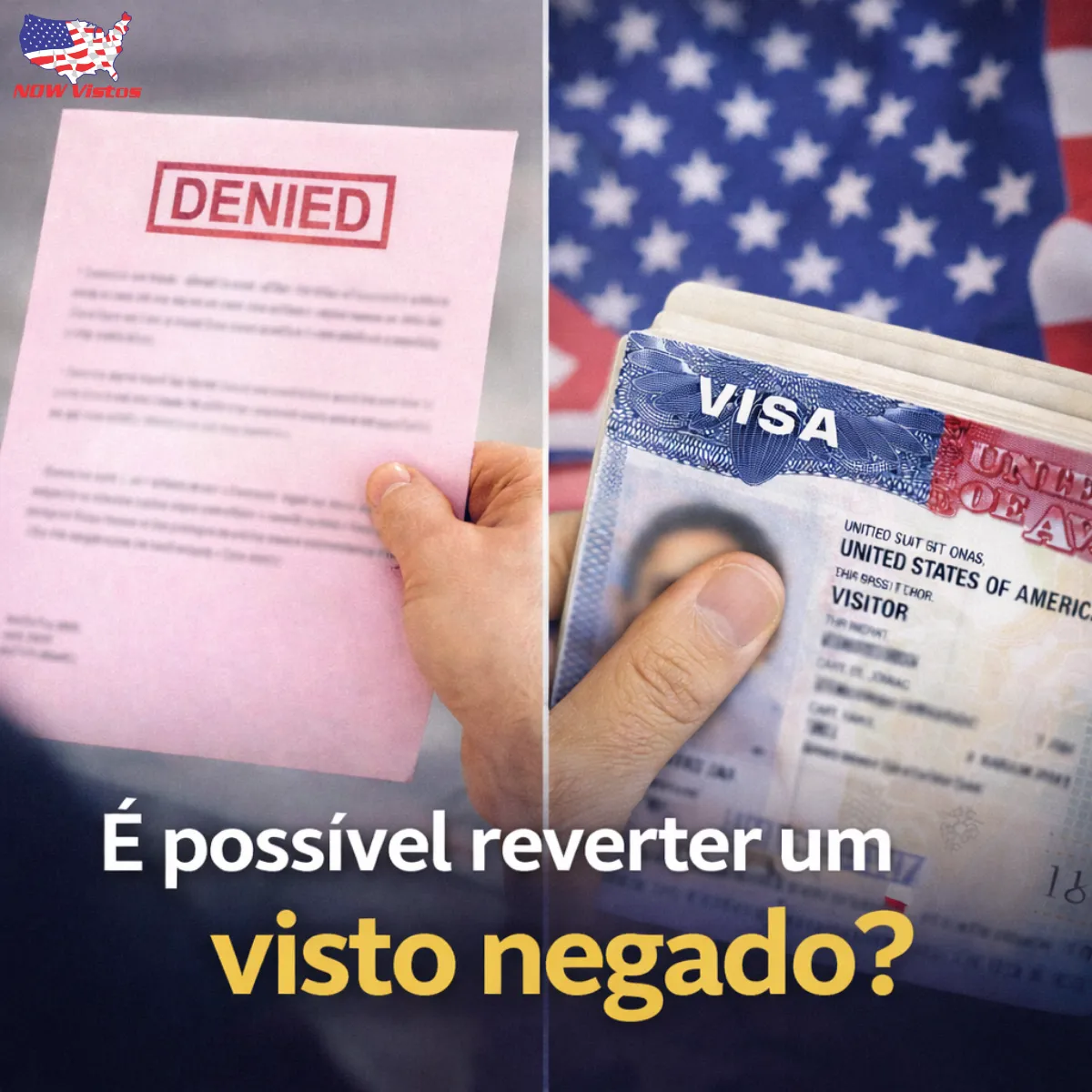 Imagem ilustrativa para o artigo Visto Americano - É possível reverter um visto negado? da Genuína Conexão